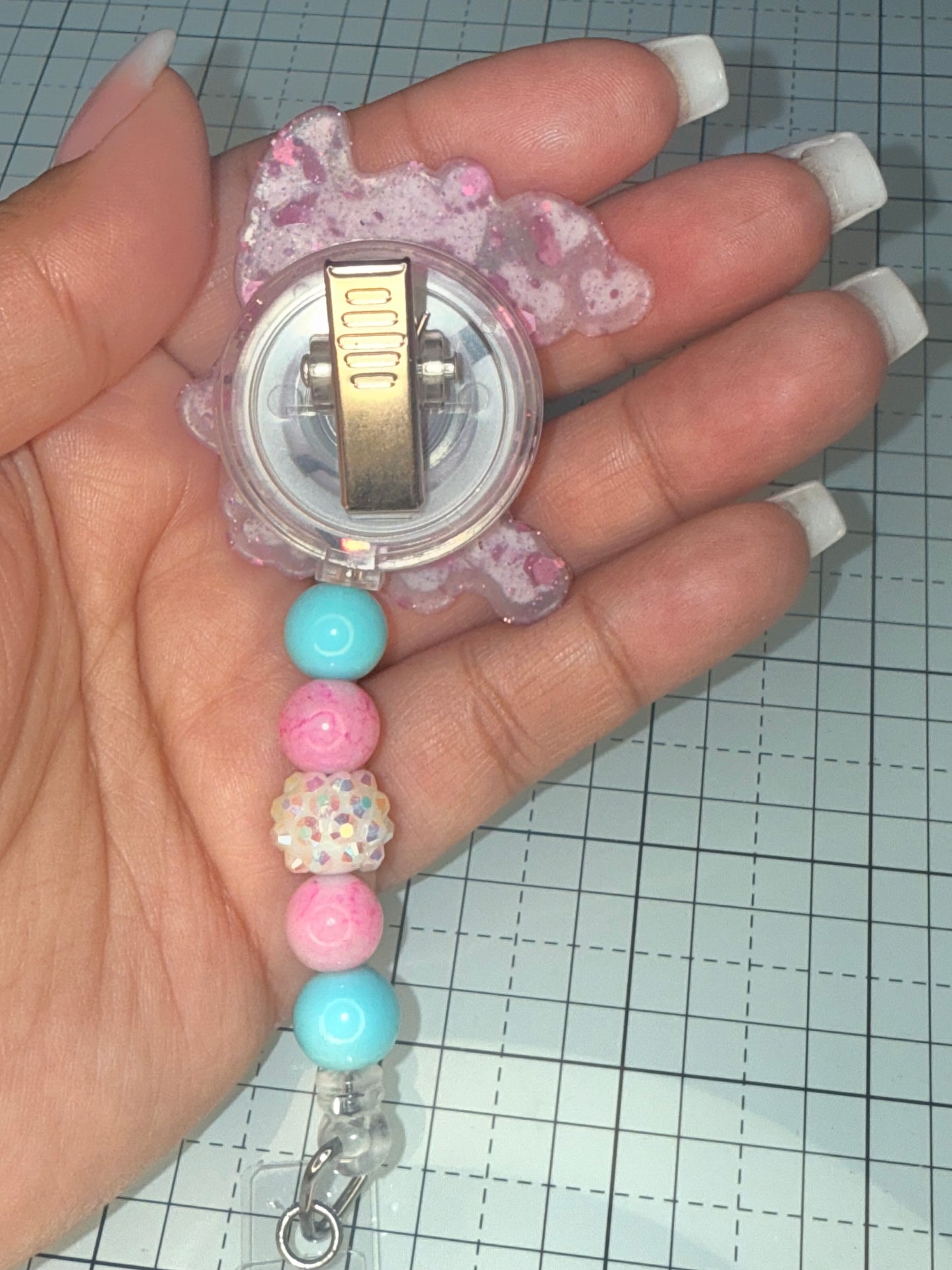 Stitch & Angel Badge Reel