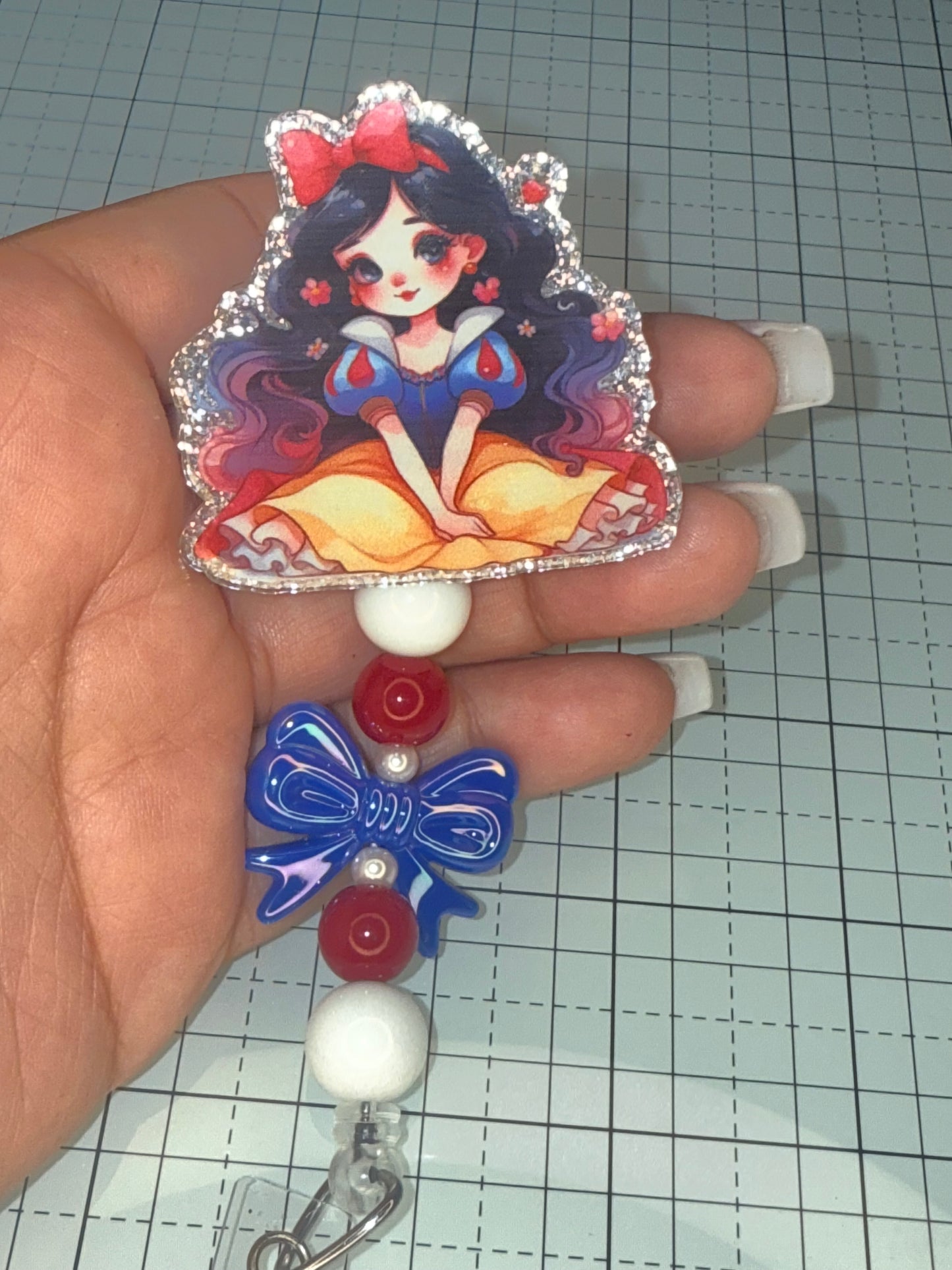 Snow White Badge Reel