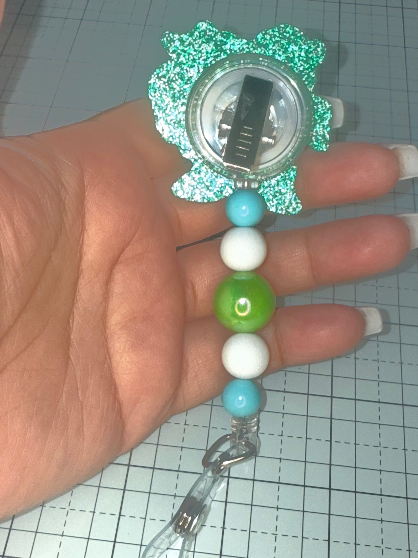 Oogie Boogie Stitch Badge Reel
