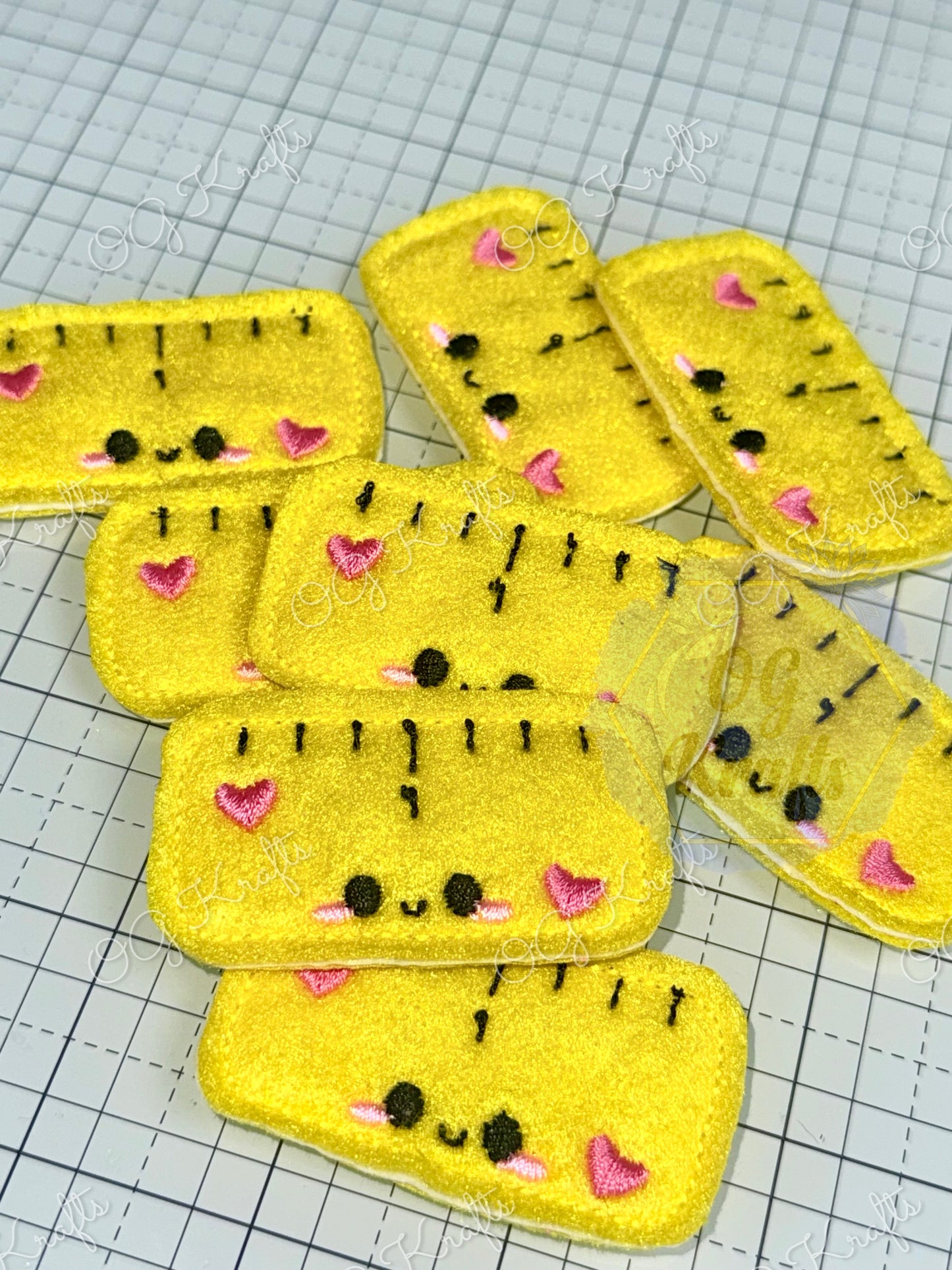 Back to School Ruler Felties