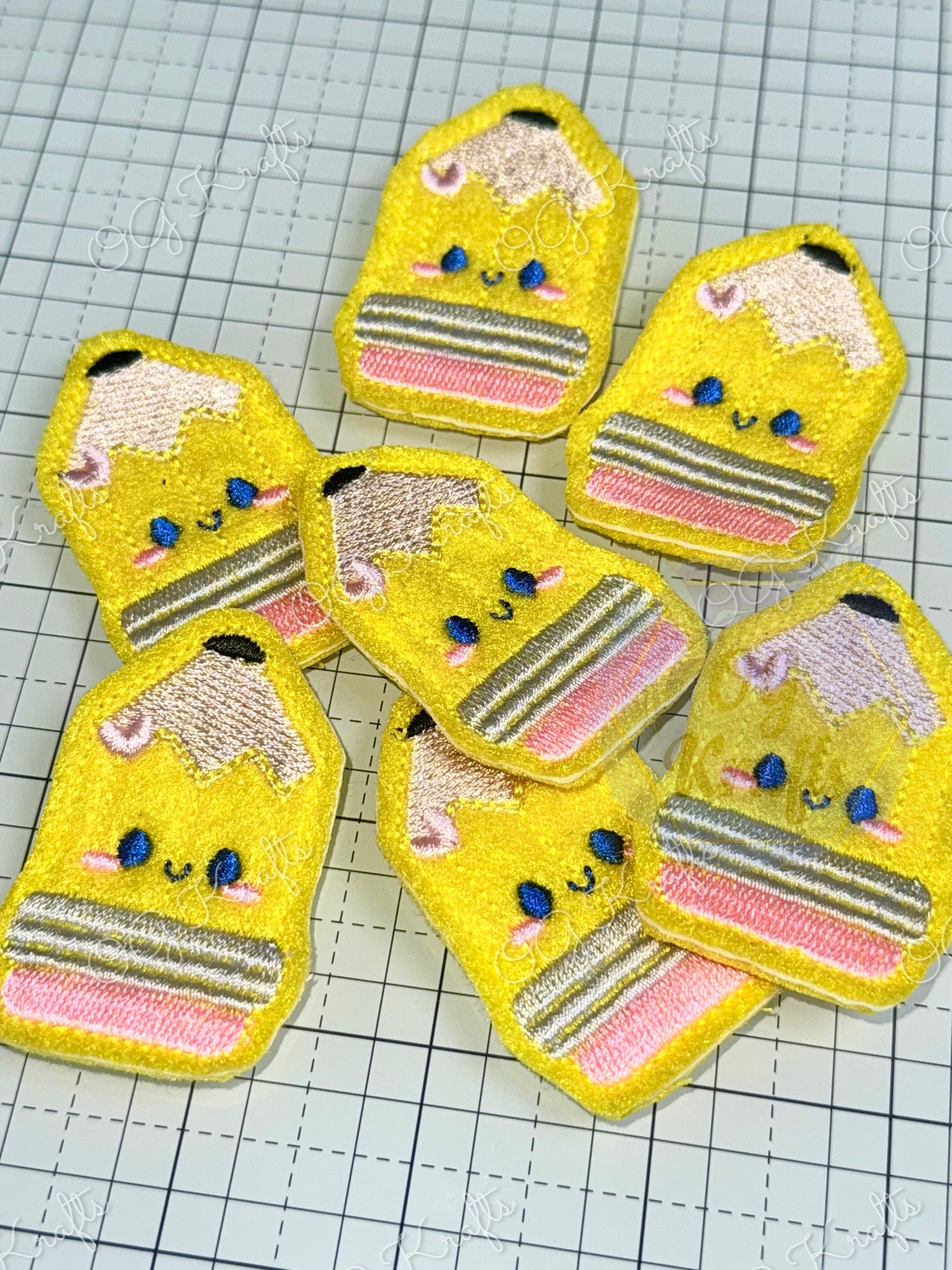 Back to School Pencil Felties
