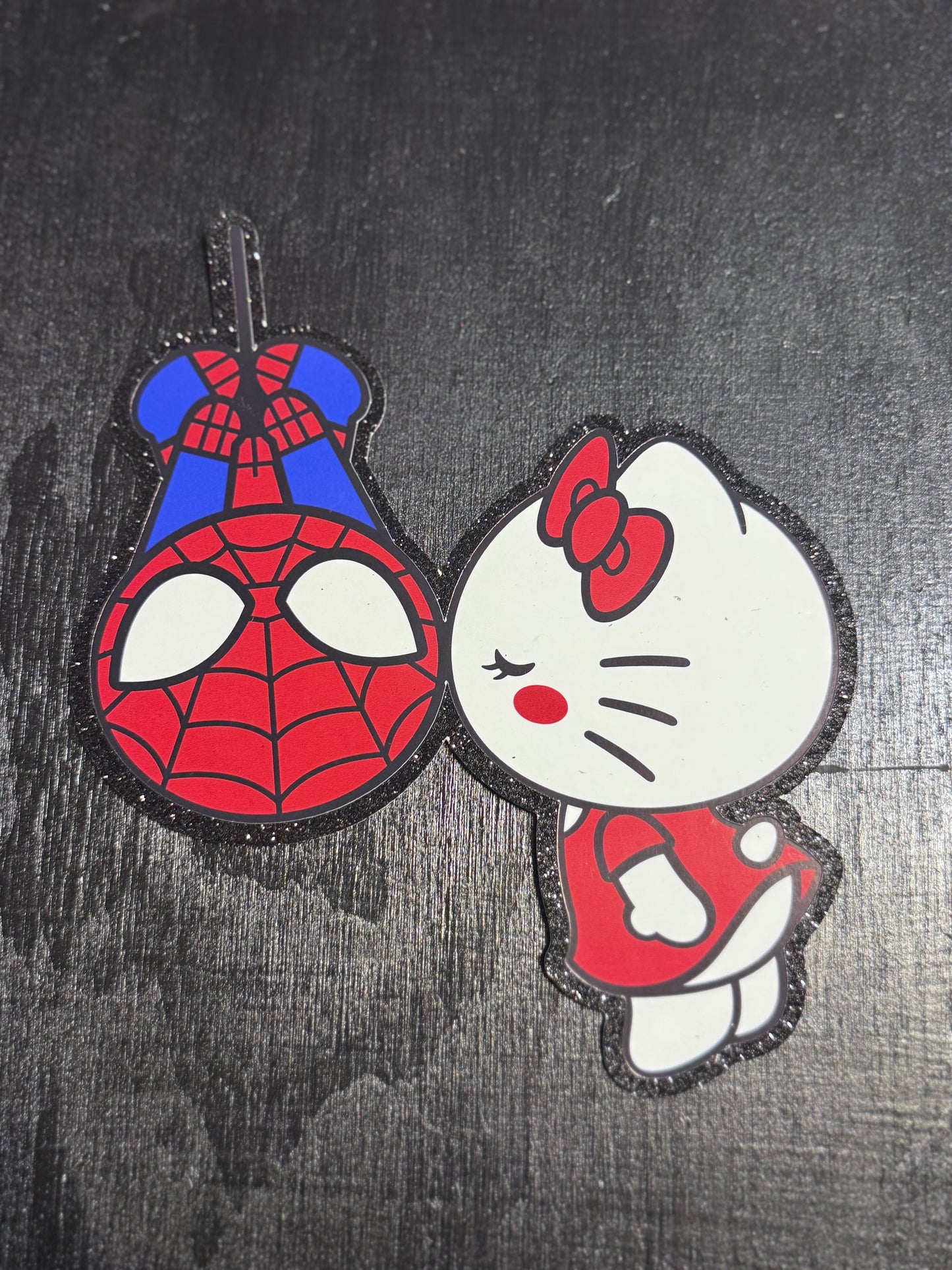 Spidey HK Kiss Bouquet Topper