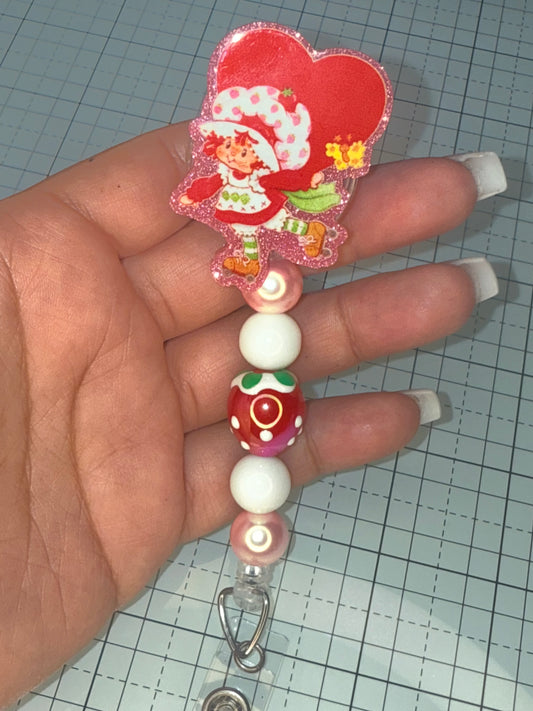 Strawberry Shortcake Badge Reel