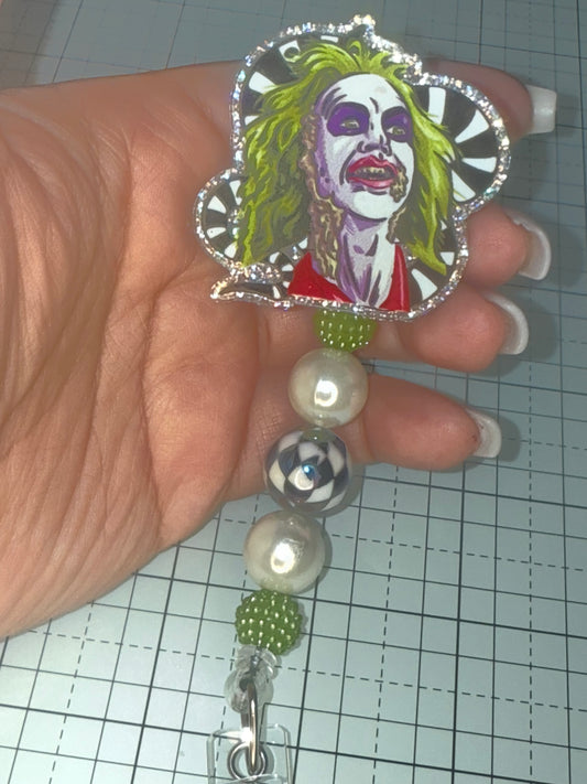 Beetlejuice Badge Reel