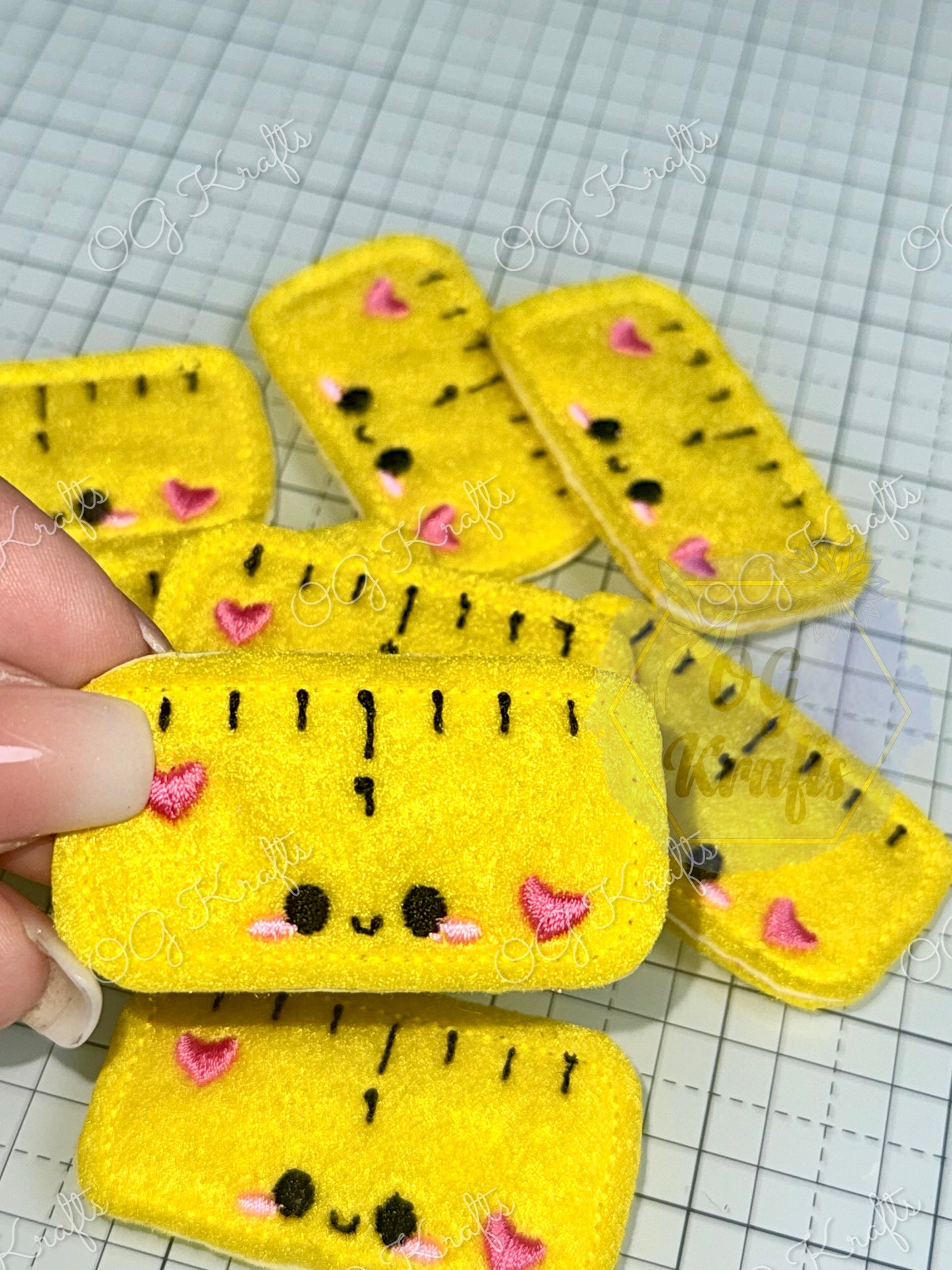 Back to School Ruler Felties