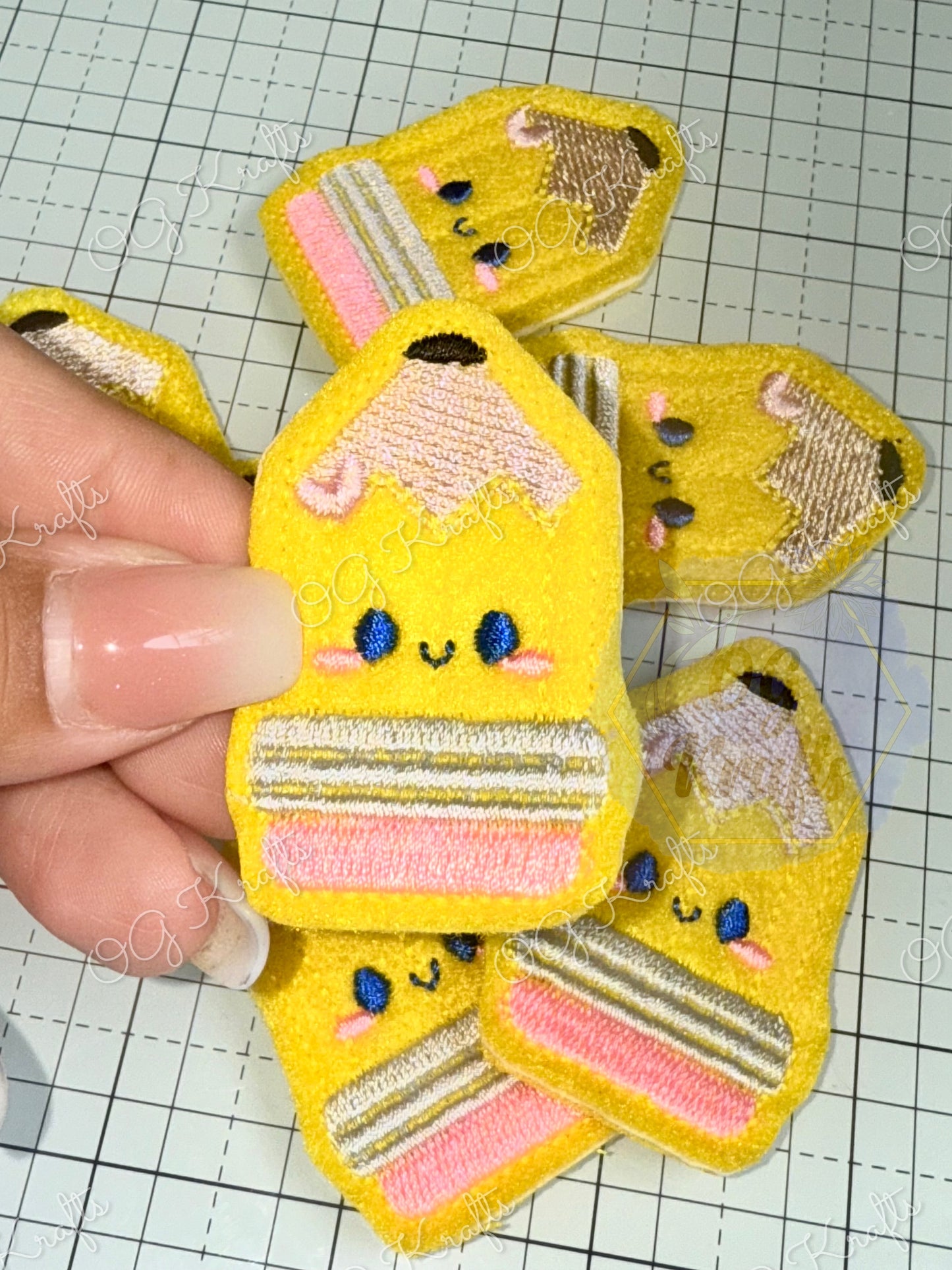 Back to School Pencil Felties